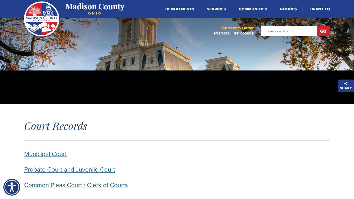 Court Records - Welcome to Madison County, OH